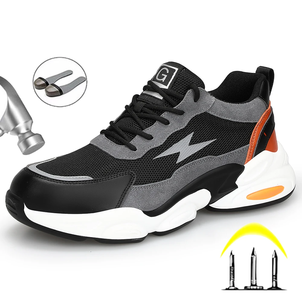 Autumn Safety Shoe Man light Men Safety Work Steel ToeCap Shoes Man Non-slip Protective Sneakers Work Security Boots For Men
Autumn Safety Shoe Man light Men Safety Work Steel ToeCap Shoes Man Non-slip Protective Sneakers Work Security Boots For Men