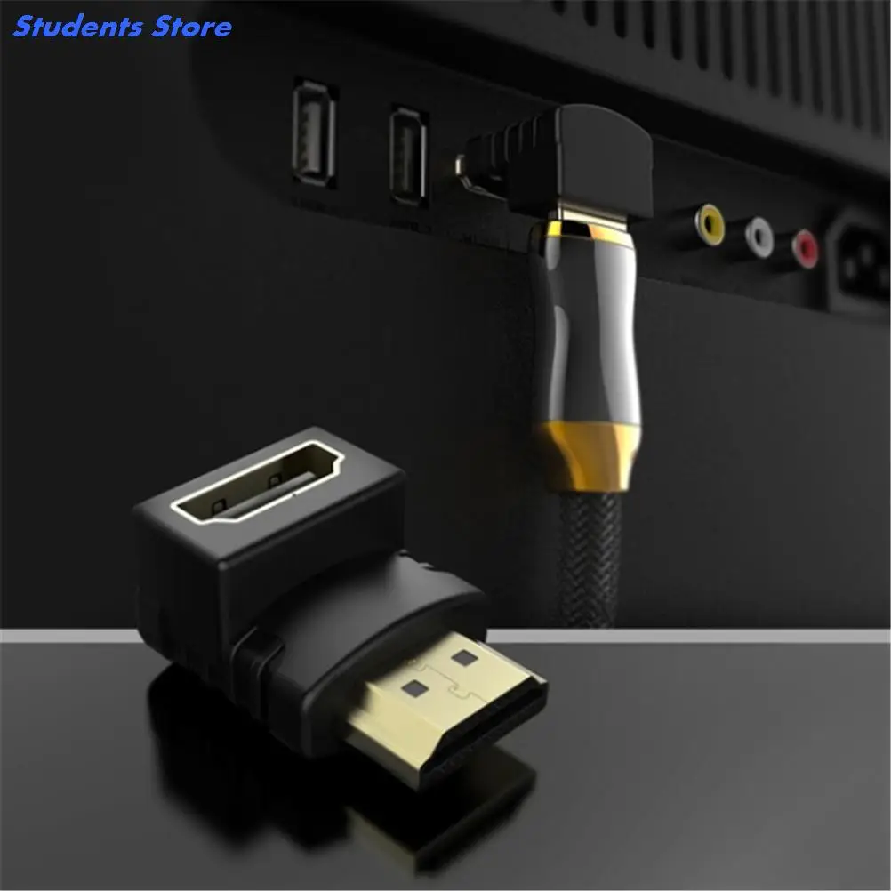 HDMI Cable Adapter Converters 90 Degree Angle Female to Male for HDTV Adaptor Converter Extender | Электроника