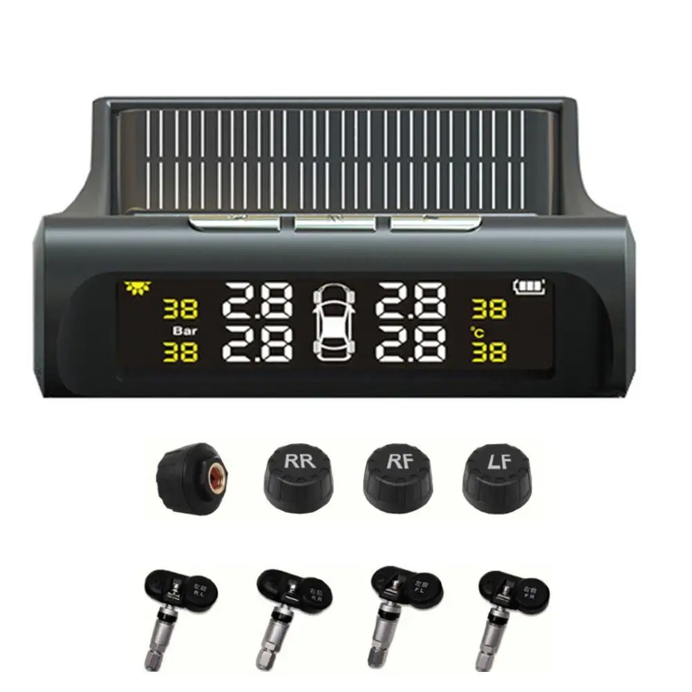 Автомобильный TPMS, телефон с солнечной батареей, цифровой ЖК-дисплей, автомобильные системы охранной сигнализации, внешний датчик давления
Автомобильный TPMS, телефон с солнечной батареей, цифровой ЖК-дисплей, автомобильные системы охранной сигнализации, внешний датчик давления