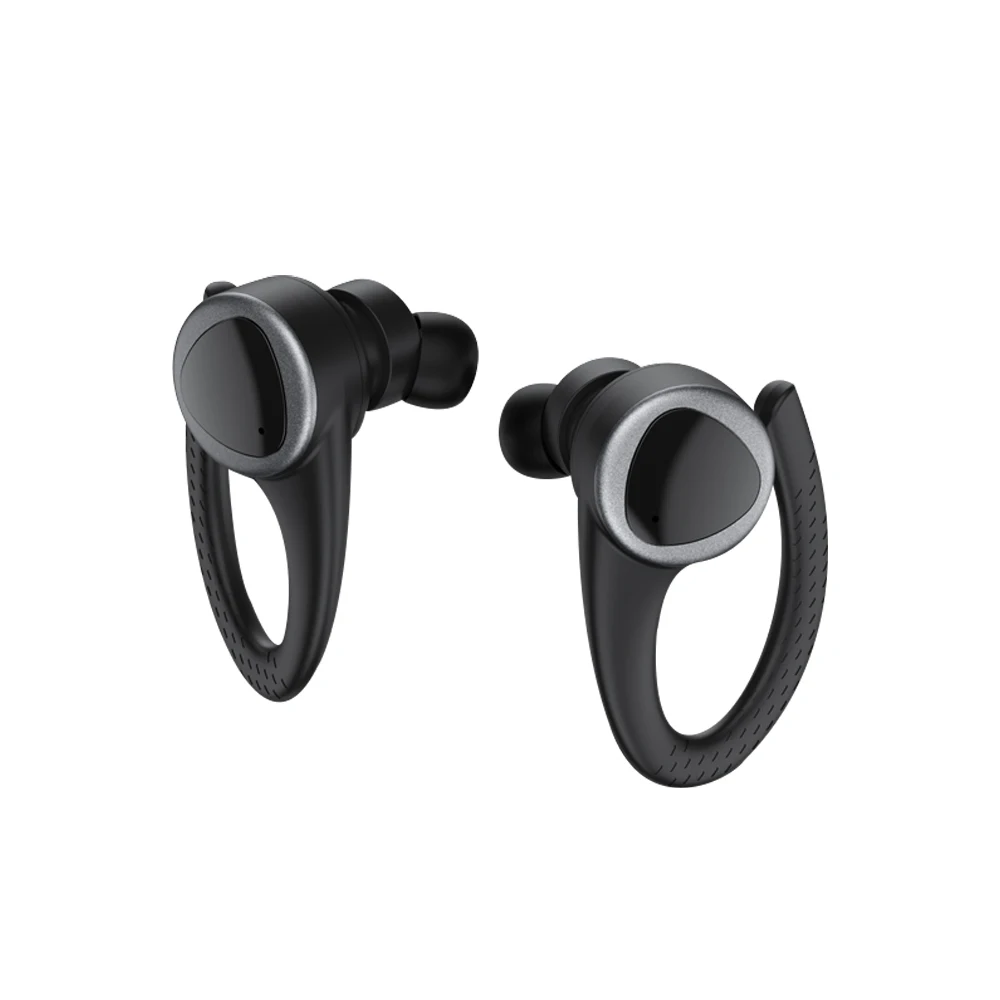 TWS-наушники с крючком Bluetooth V5.1 беспроводная Спортивная гарнитура шумоподавлением