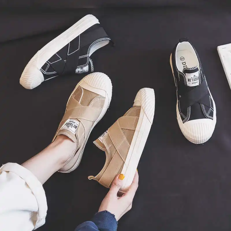 Women Sneakers Canvas Shoes 2021 Spring Trend Casual Flats Sneakers Female New Fashion Comfort Slip-on Platform Vulcanized Shoes
Women Sneakers Canvas Shoes 2021 Spring Trend Casual Flats Sneakers Female New Fashion Comfort Slip-on Platform Vulcanized Shoes