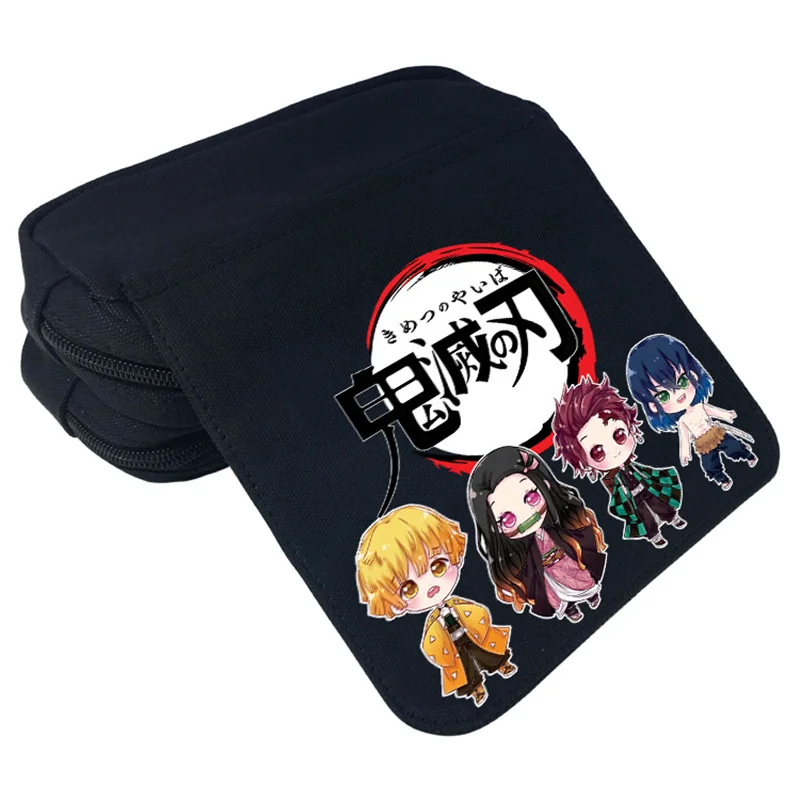 Anime Demon Slayer Kimetsu no Yaiba Bag Multi-functional Double Zipper Canvas Students Bag cosplay Accessories
Anime Demon Slayer Kimetsu no Yaiba Bag Multi-functional Double Zipper Canvas Students Bag cosplay Accessories