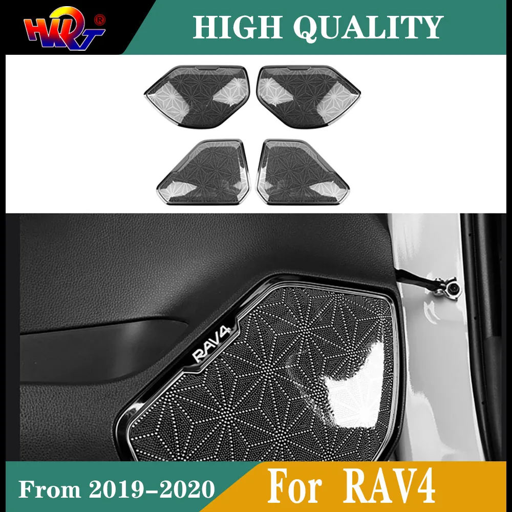 Fit For Toyota RAV4 2019 2020 Interior Molding Accessories Car Stereo Speaker Door Audio Ring Cover Sound Frame Decoration Trim
Fit For Toyota RAV4 2019 2020 Interior Molding Accessories Car Stereo Speaker Door Audio Ring Cover Sound Frame Decoration Trim