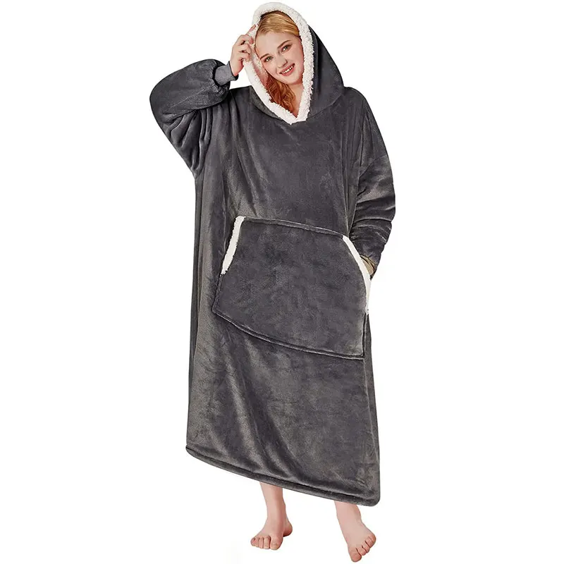 

Одеяло с рукавами, Женская толстовка, флисовое теплое пригодное для носки одеяло для взрослых и детей, уличная толстовка, одеяло для телевизора, Мужской пуловер для пар