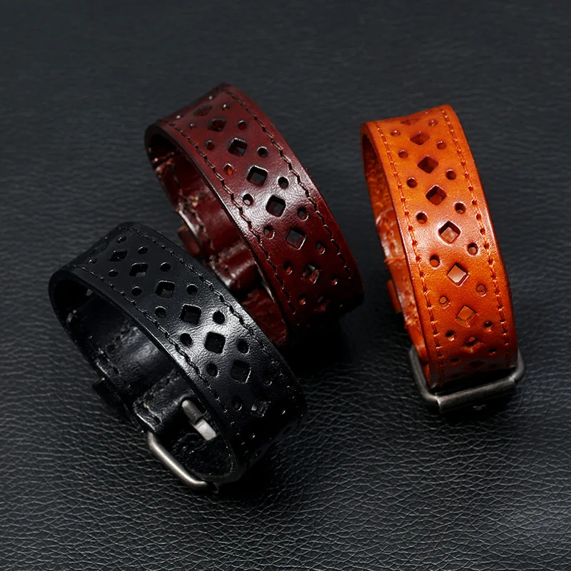 Vintage Leather Bracelet Men Women Casual Wristband Punk Holiday Party Tribal Vintage Bangles Jewelry Wholesale
Vintage Leather Bracelet Men Women Casual Wristband Punk Holiday Party Tribal Vintage Bangles Jewelry Wholesale