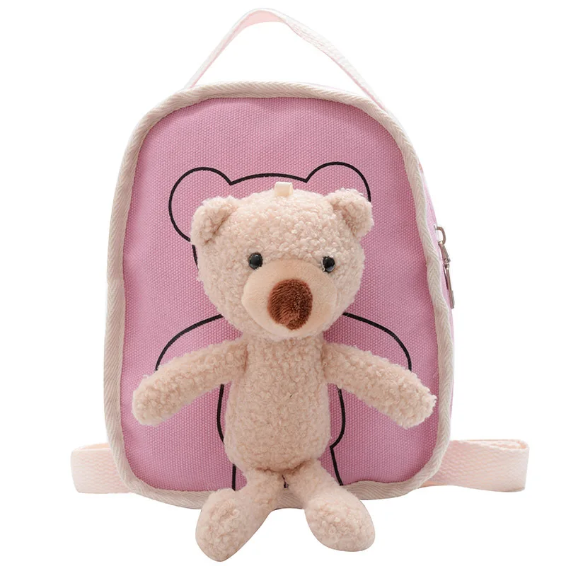 Kindergarten Baby Bag 2020 Hot Korean Backpack Cute Bear Casual Canvas Backpack Girls Casual Fashion Backpack
Kindergarten Baby Bag 2020 Hot Korean Backpack Cute Bear Casual Canvas Backpack Girls Casual Fashion Backpack