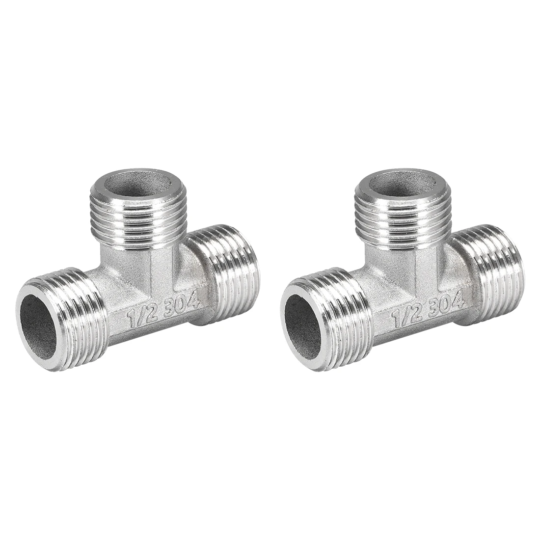uxcell Stainless Steel 304 Cast Pipe Fitting G1/2 Male Tee Shaped Connector Coupler 2pcs
uxcell Stainless Steel 304 Cast Pipe Fitting G1/2 Male Tee Shaped Connector Coupler 2pcs