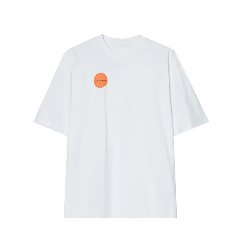 Spring and summer new products loose T-shirt men's trend simple short-sleeved shirt men M1-BG-1004