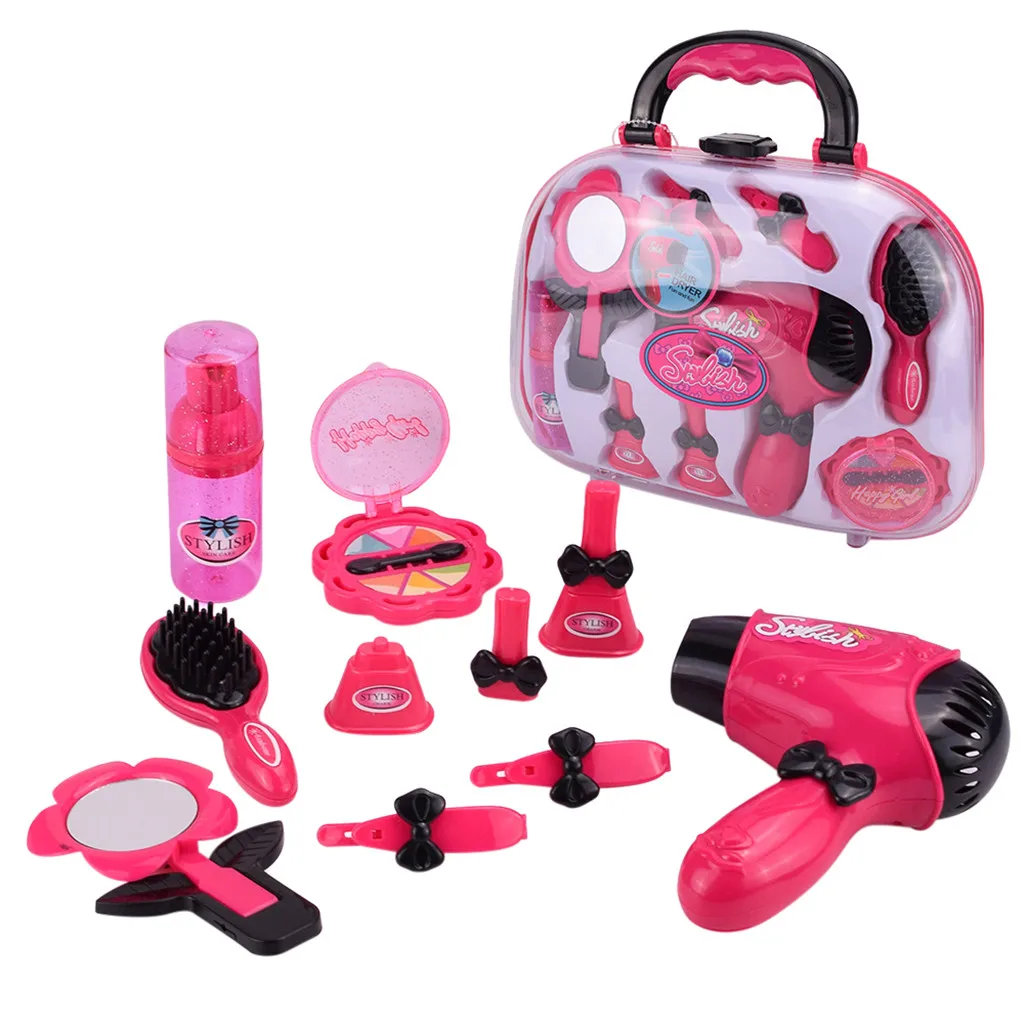 Funny Children Pretend Role Play Makeup Tool Kit Sets Hair Dryer Cosmetics Toys for Girls Kids Children Furniture Pretend Play
Funny Children Pretend Role Play Makeup Tool Kit Sets Hair Dryer Cosmetics Toys for Girls Kids Children Furniture Pretend Play