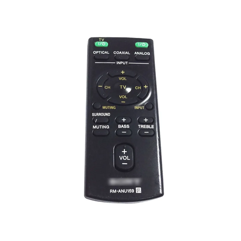 Оригинальный HIFI audio RM-ANU159 пульт дистанционного управления RM ANU159 для SONY HT-CT60 C SRM-ANU192/без батареи
Оригинальный HIFI audio RM-ANU159 пульт дистанционного управления RM ANU159 для SONY HT-CT60 C SRM-ANU192/без батареи