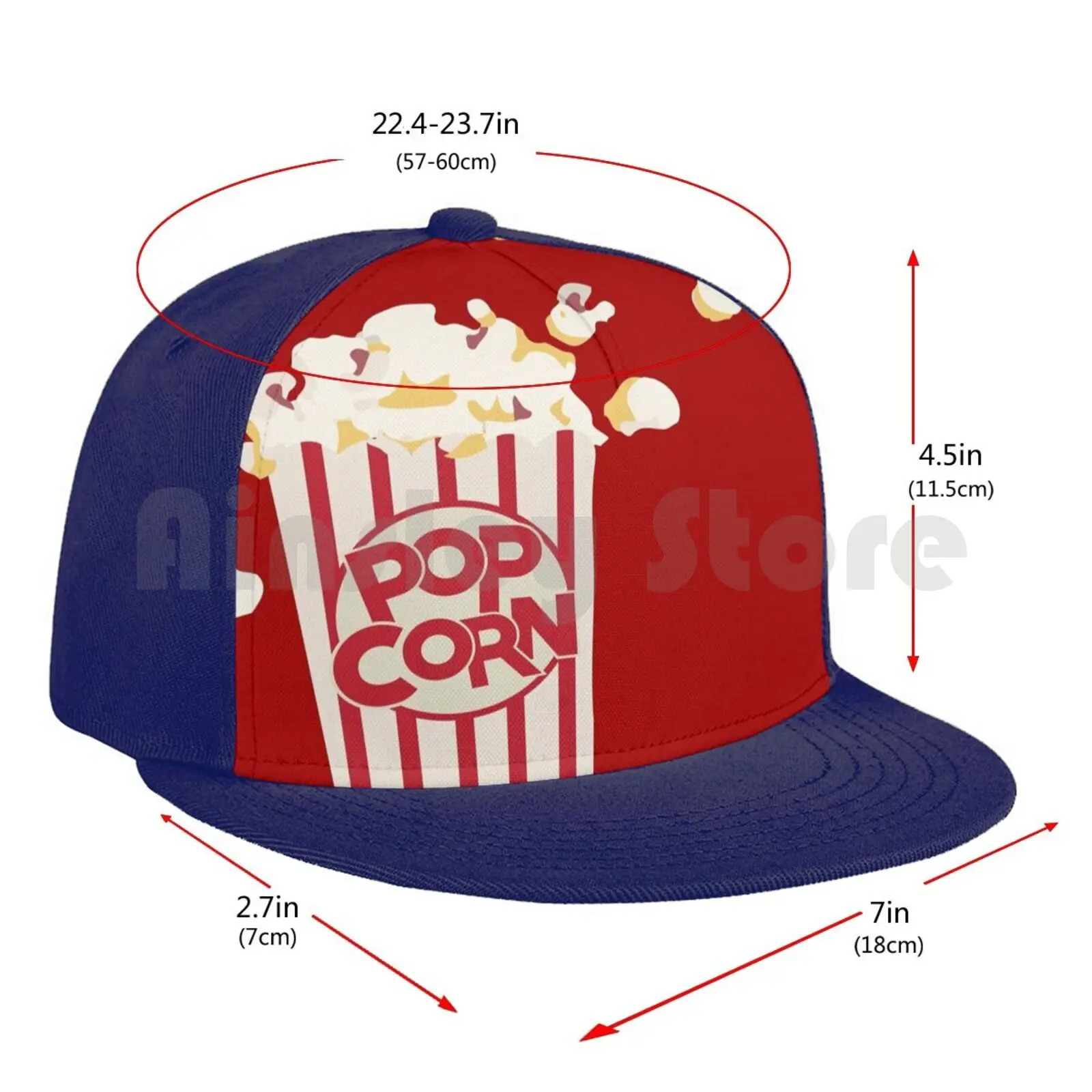 Retro Popcorn Baseball Cap Diy Mesh Hip Hop Adjustable Retro Popcorn Retro Popcorn Explosion Red Circle Snack Designs111 
Retro Popcorn Baseball Cap Diy Mesh Hip Hop Adjustable Retro Popcorn Retro Popcorn Explosion Red Circle Snack Designs111