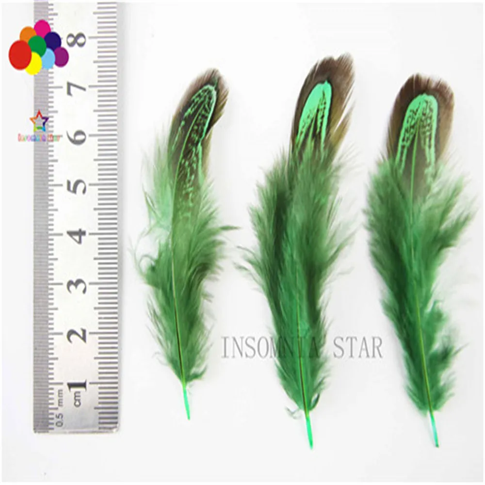 Wholesale 5-10CM (2-4 inches) Pheasant Feather Dyed Green 100PCS DIY Craft Headdress Earring Accessories Feather
Wholesale 5-10CM (2-4 inches) Pheasant Feather Dyed Green 100PCS DIY Craft Headdress Earring Accessories Feather