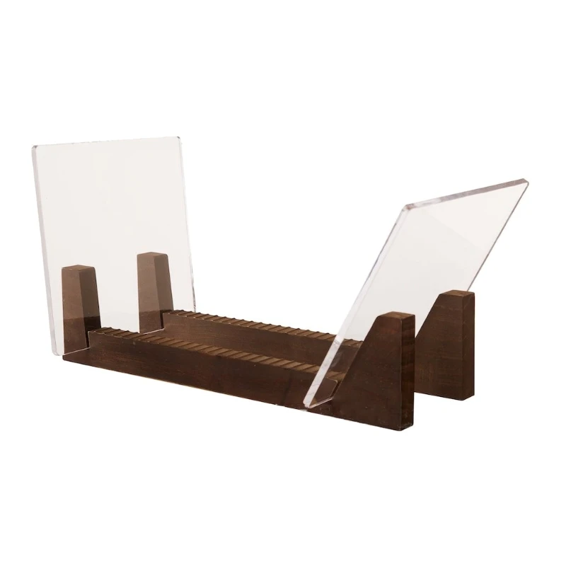 Vinyl Record Storage Holder Large Capacity Display Stand with Clear Acrylic Ends Modern Solid Wooen LP Album Deskop Rack
Vinyl Record Storage Holder Large Capacity Display Stand with Clear Acrylic Ends Modern Solid Wooen LP Album Deskop Rack