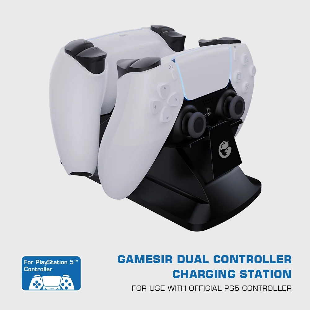 GameSir Dual Controller Charger for PlayStation 5 / PS5 Game Controller, Charging Station Dock ENDSP503
GameSir Dual Controller Charger for PlayStation 5 / PS5 Game Controller, Charging Station Dock ENDSP503