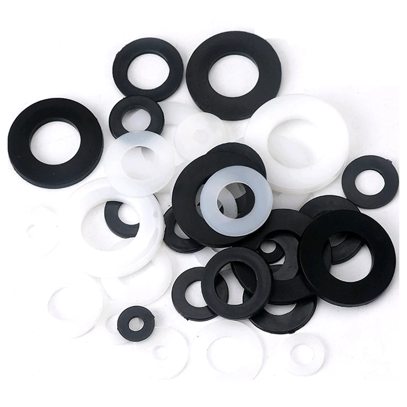 100pcs M1.5 M2 M2.5 M3 M4 M5 M6 M8 M10 M12 White Black Plastic Nylon Flat Washer Plane Spacer Insulation Gasket Ring For Screw
100pcs M1.5 M2 M2.5 M3 M4 M5 M6 M8 M10 M12 White Black Plastic Nylon Flat Washer Plane Spacer Insulation Gasket Ring For Screw