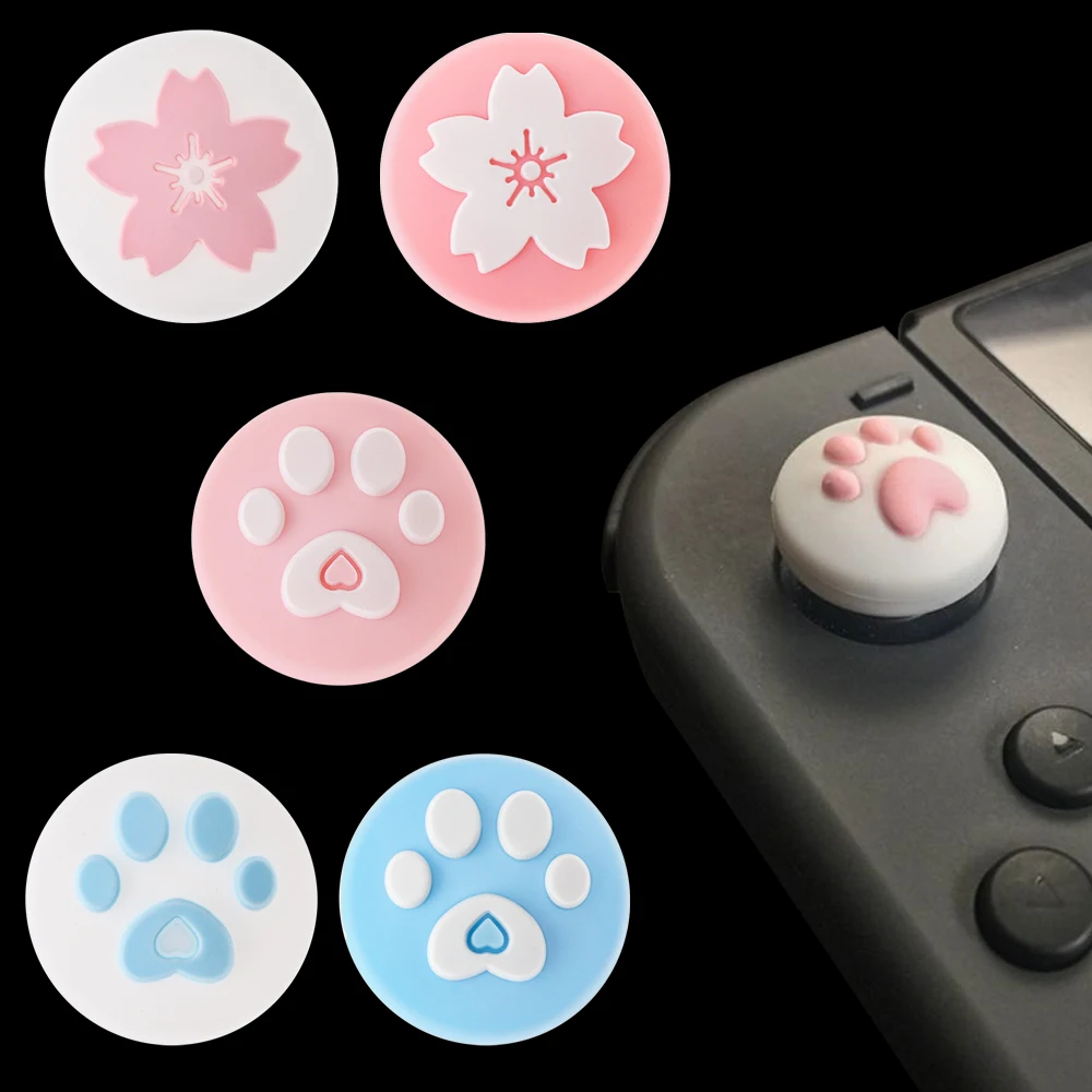 4 шт./компл. для Nintendo Switch Lite Animal Cross аналоговый захват большого пальца Swith Joy Con