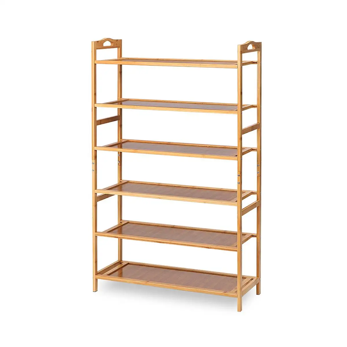 6-Tier Natural Bamboo Shoe Rack Shoe Cabinet Home Shelves Multifunction Flower Pots Wine Space Saving Storage Rack
6-Tier Natural Bamboo Shoe Rack Shoe Cabinet Home Shelves Multifunction Flower Pots Wine Space Saving Storage Rack