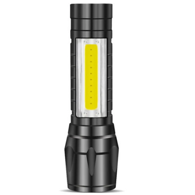 Portable COB+XPE outdoor tool rechargeable outdoor sports flashlight zoomable torch
Portable COB+XPE outdoor tool rechargeable outdoor sports flashlight zoomable torch