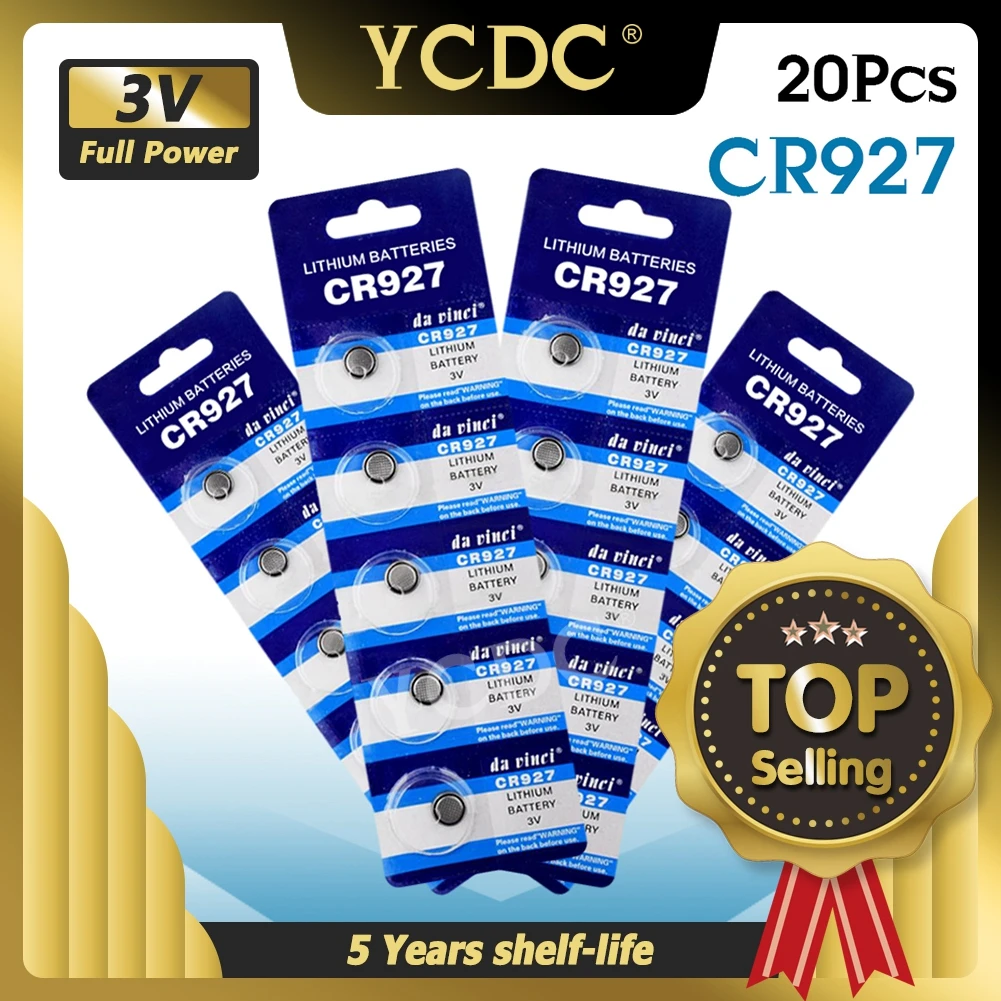 20Pieces 3v 927 Electric Toy Calculator Cr927 927 ECR927 5011LC DL927 BR927 KCR927 LM927 Remote Control LED Light Battery
20Pieces 3v 927 Electric Toy Calculator Cr927 927 ECR927 5011LC DL927 BR927 KCR927 LM927 Remote Control LED Light Battery