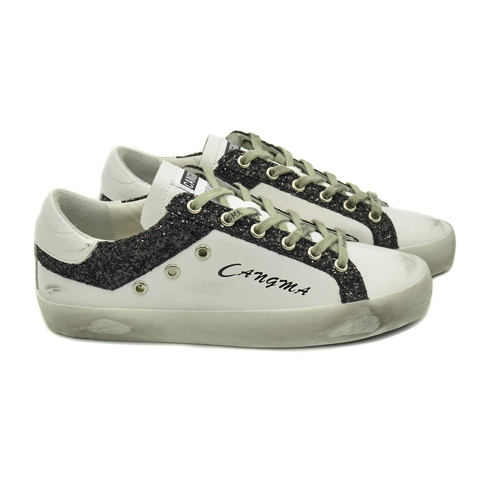 CANGMA Luxury Brand White Designer Sneakers Men Casual Shoes Old Skool Genuine Leather Black Glitter Shoes Male
CANGMA Luxury Brand White Designer Sneakers Men Casual Shoes Old Skool Genuine Leather Black Glitter Shoes Male