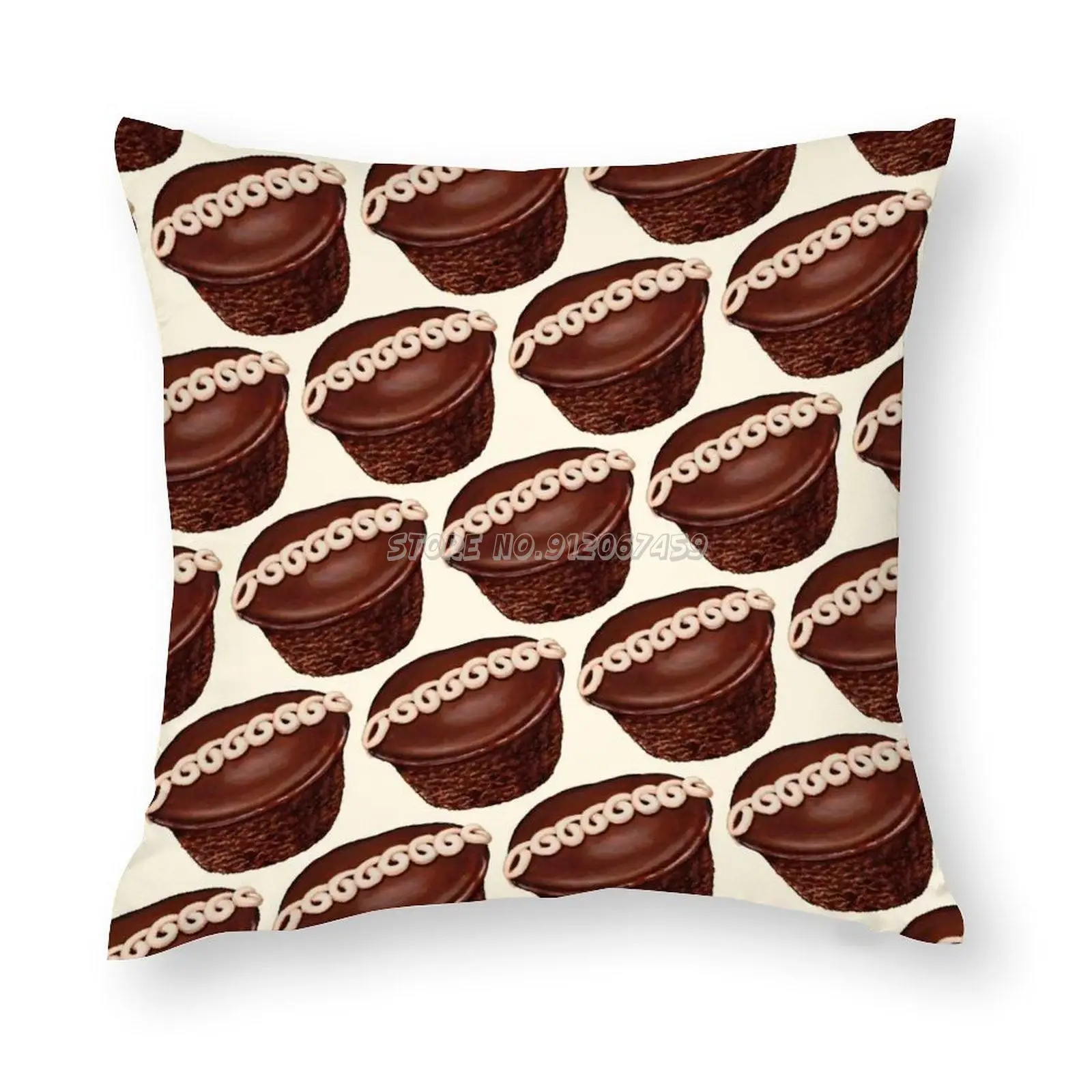 Декоративная наволочка для подушки с рисунком кексов, подушки в комплект не входят
Декоративная наволочка для подушки с рисунком кексов, подушки в комплект не входят