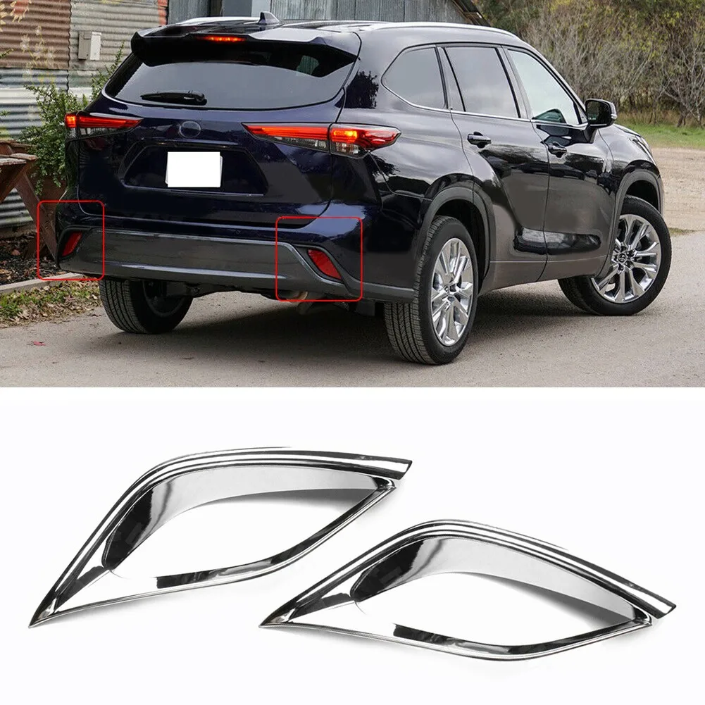 Rear Fog Lamp Cover Trim For Toyota Highlander 2020 2021 2022 Chrome Rear Bumper Fog Light Cover Trim
Rear Fog Lamp Cover Trim For Toyota Highlander 2020 2021 2022 Chrome Rear Bumper Fog Light Cover Trim