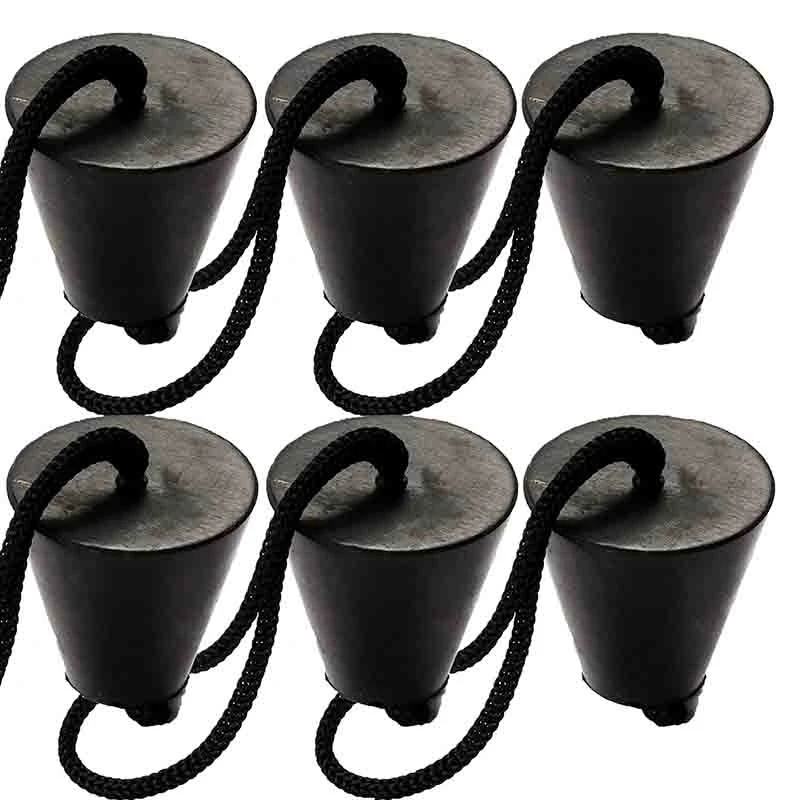 6PCS Universal Kayak Scupper Plug Kit, Kayak Scupper Plugs Drain Holes Stopper Bung with Lanyard and 10 PCS Pad Eyes
6PCS Universal Kayak Scupper Plug Kit, Kayak Scupper Plugs Drain Holes Stopper Bung with Lanyard and 10 PCS Pad Eyes