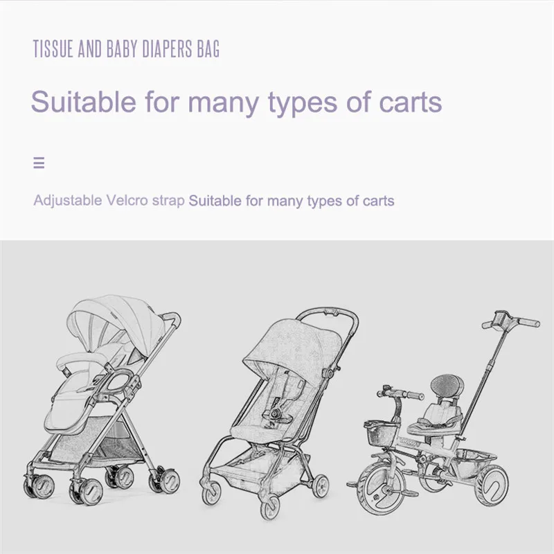 SeckinDogan Baby Stroller Bag Large Capacity Diaper Bags Outdoor Travel Hanging Carriage Mommy Bag Infant Care Organizer
SeckinDogan Baby Stroller Bag Large Capacity Diaper Bags Outdoor Travel Hanging Carriage Mommy Bag Infant Care Organizer