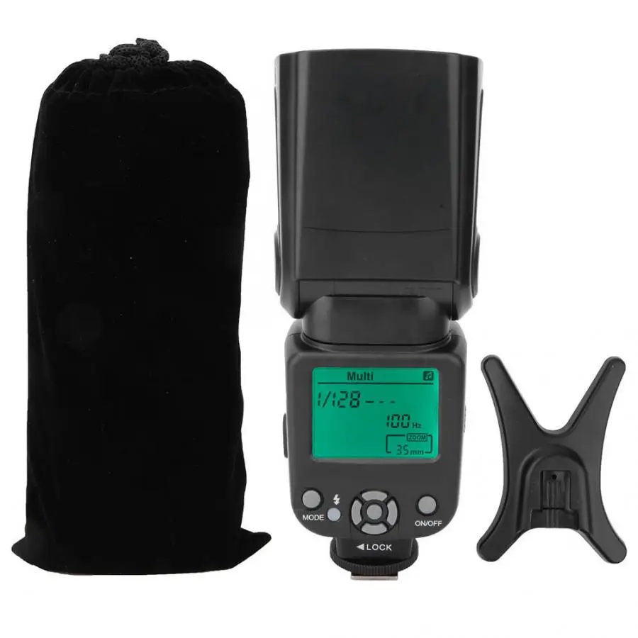 Профессиональная вспышка TRIOPO TR-950 внешняя для камер Canon Nikon Кольцевая |
