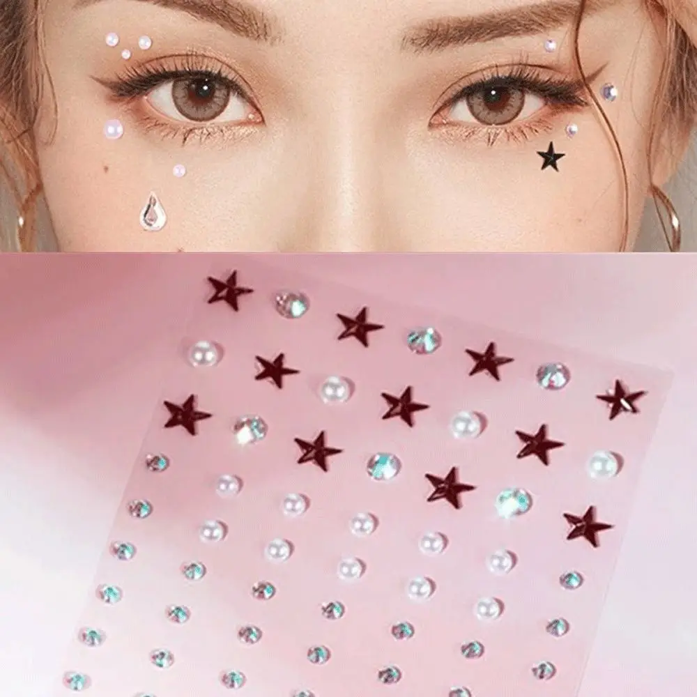 Makeup Diamond Eyes Face Festival DIY Body Crystal Gems Tattoo Adhesive Rhinestone Nail Art Decoration Acrylic Eyeshadow Sticker
Makeup Diamond Eyes Face Festival DIY Body Crystal Gems Tattoo Adhesive Rhinestone Nail Art Decoration Acrylic Eyeshadow Sticker