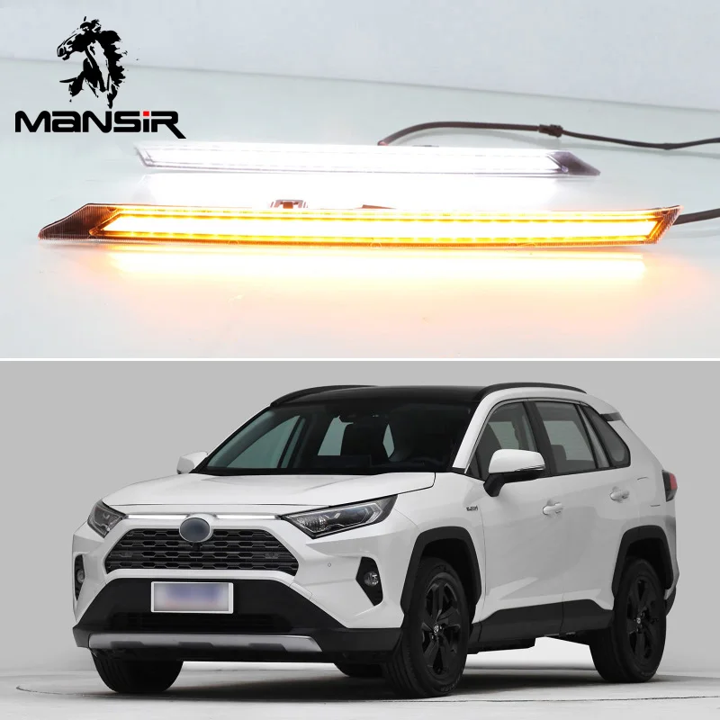Дневные светодиодные фары для Toyota RAV4 2019 2020, желтые Автомобильные фары с указателем поворота, дневные ходосветильник огни, противотуманные фары
Дневные светодиодные фары для Toyota RAV4 2019 2020, желтые Автомобильные фары с указателем поворота, дневные ходосветильник огни, противотуманные фары