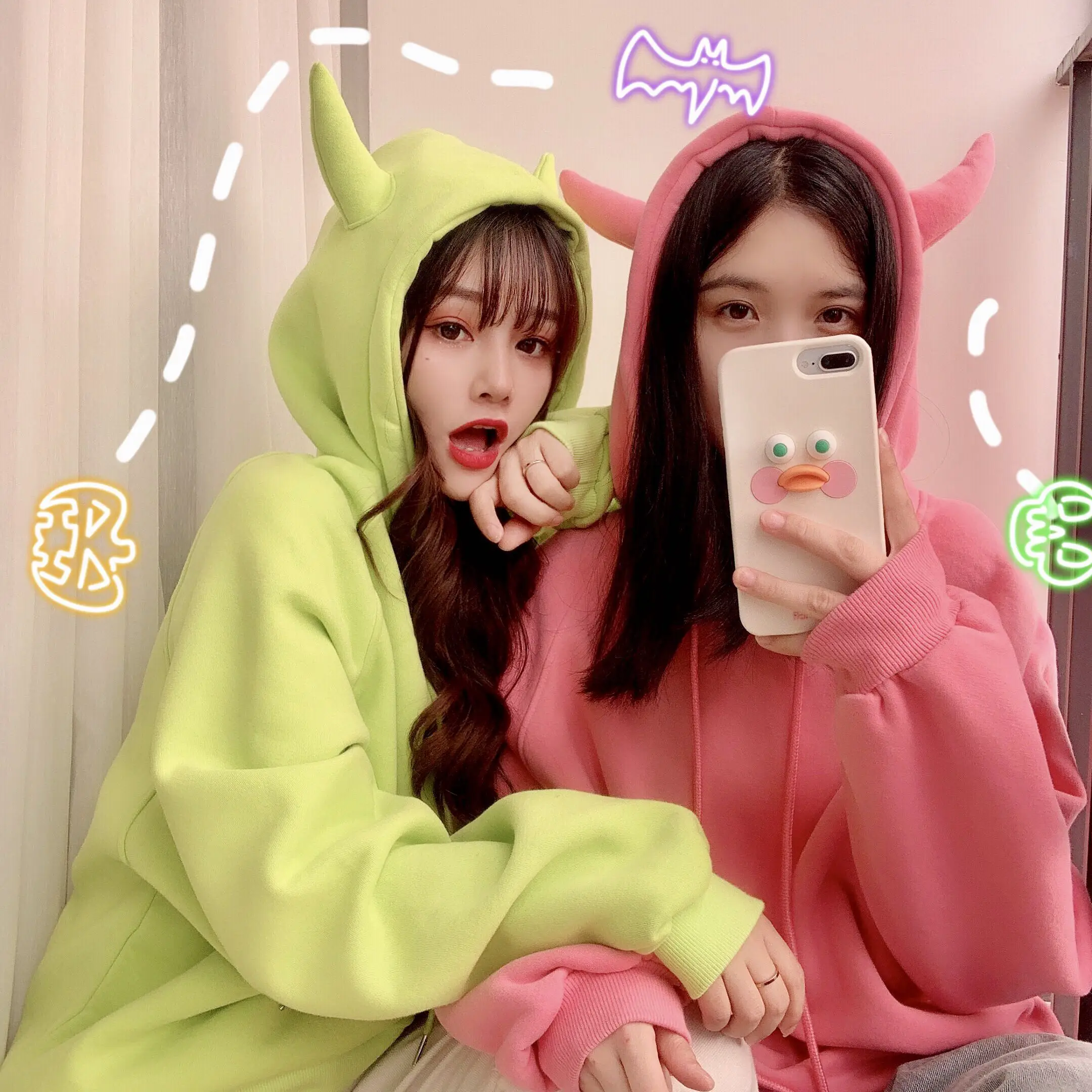 2021 Sweatshirt Autumn Oversized Gothic Hoodie Streetwear Women Kawaii Ear Hoodies Casual Pink Winter Patchwork Sweatshirt Hoody
2021 Sweatshirt Autumn Oversized Gothic Hoodie Streetwear Women Kawaii Ear Hoodies Casual Pink Winter Patchwork Sweatshirt Hoody