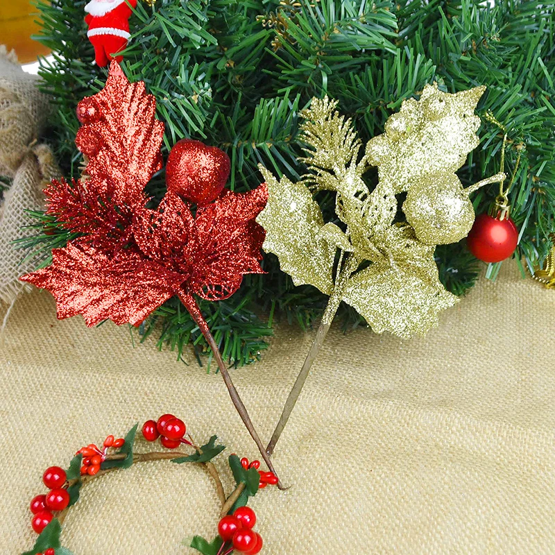Home Decor Accessories Christmas Plants Gold Silver Leaf Bouquet Artificial Decorative Dried Flower Handmade Craft
Home Decor Accessories Christmas Plants Gold Silver Leaf Bouquet Artificial Decorative Dried Flower Handmade Craft