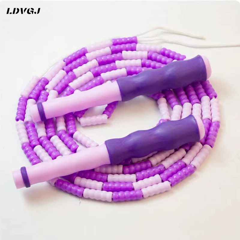 LDVGJ Jump Skipping Skip Rope PVC Bamboo Beginner Soft Beaded Beading Beads Tricks Skills Basic Tangle Free Segmented Fitness
LDVGJ Jump Skipping Skip Rope PVC Bamboo Beginner Soft Beaded Beading Beads Tricks Skills Basic Tangle Free Segmented Fitness