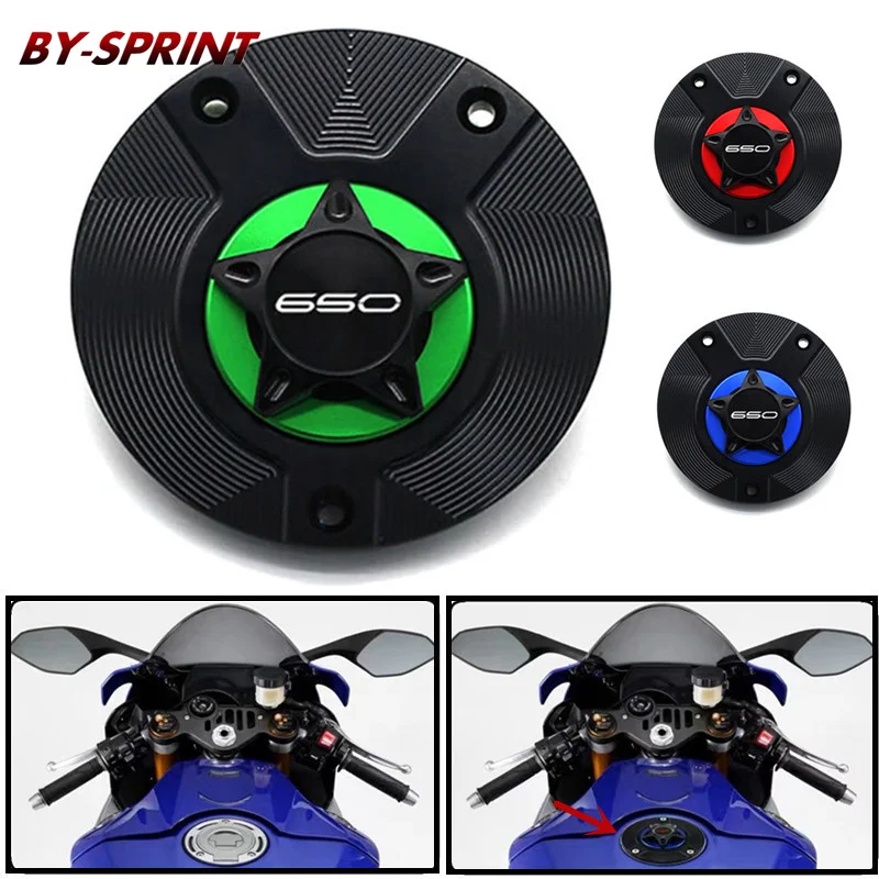 Motorcycle Fuel Tank Cap For KAWASAKI Ninja650 NINJA 650 2006-2016 CNC Quick Release Lockless Fuel Tank Cap High Quality
Motorcycle Fuel Tank Cap For KAWASAKI Ninja650 NINJA 650 2006-2016 CNC Quick Release Lockless Fuel Tank Cap High Quality