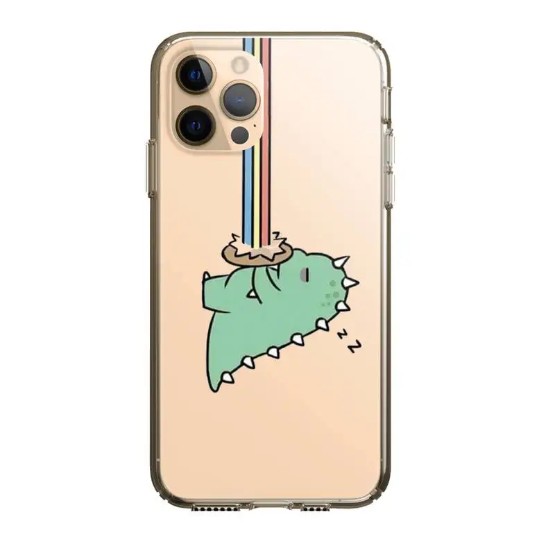 Cute Dinosaur Baby Phone Case Clear Cover For Iphone 5 6 7 8 11 12 Plus XR X XS SE2020 11/12PRO Max Transparent Cases
Cute Dinosaur Baby Phone Case Clear Cover For Iphone 5 6 7 8 11 12 Plus XR X XS SE2020 11/12PRO Max Transparent Cases