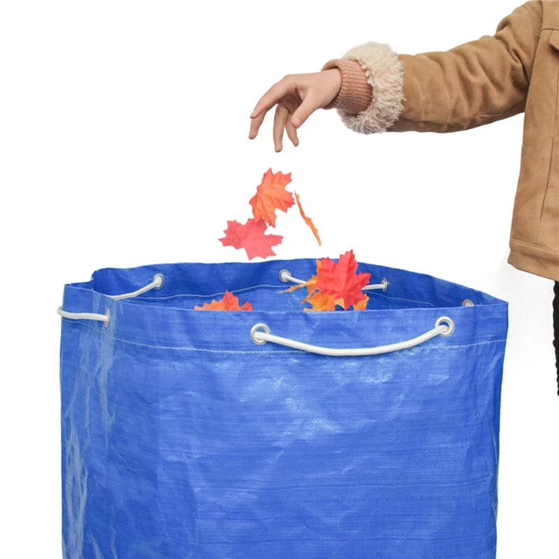 2 PCS Large Capacity Reusable Yard Leaf Bag Garden Waste Bag Portable Garden Leaf Storage Bag with Dual Handles for Lawn
2 PCS Large Capacity Reusable Yard Leaf Bag Garden Waste Bag Portable Garden Leaf Storage Bag with Dual Handles for Lawn