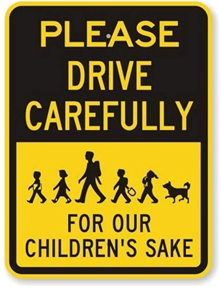 Great Aluminum Sign When Signals are Flashing Both Directions Stop School Bus Indoor Outdoor Metal Sign Vintage Retro Wall Deco
Great Aluminum Sign When Signals are Flashing Both Directions Stop School Bus Indoor Outdoor Metal Sign Vintage Retro Wall Deco