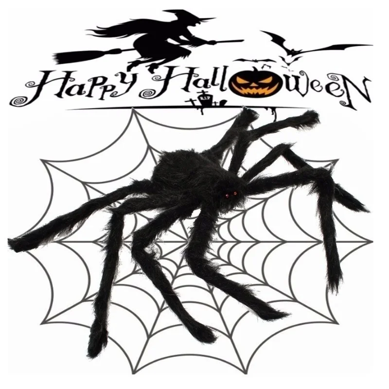 30 Cm Horror Simulation Spider Plush Toy Rotating Halloween Decoration Haunted House Props Indoor and Outdoor Decoration
30 Cm Horror Simulation Spider Plush Toy Rotating Halloween Decoration Haunted House Props Indoor and Outdoor Decoration