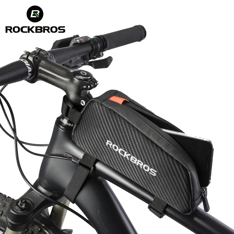Фото Велосипедные Сумки ROCKBROS с отражающей рамой вместительные ультралегкие мешки для