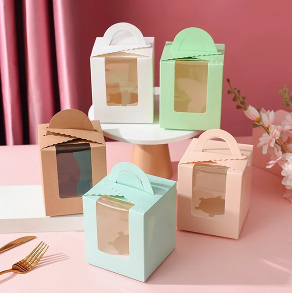 10pcs Cupcake Box Single Muffin Box Biscuit Pastry Box Kraft Paper Box Cake Chocolate Packaging Baking Tools Cup Gift Dropship
10pcs Cupcake Box Single Muffin Box Biscuit Pastry Box Kraft Paper Box Cake Chocolate Packaging Baking Tools Cup Gift Dropship