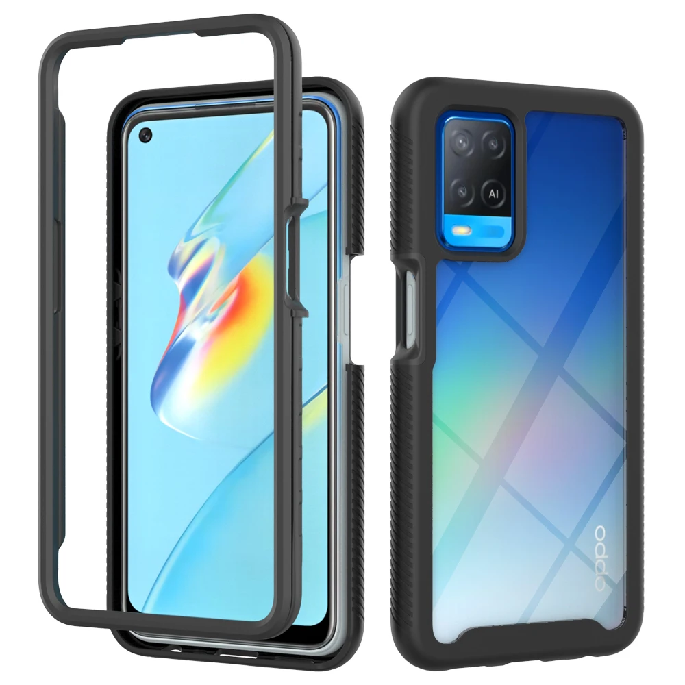 2 in 1 Hybrid Rugged Armor Shockproof Case Coque Fundas For OPPO A54 Soft TPU Frame Transparent Acrylic Hard Plastic Back Cover
2 in 1 Hybrid Rugged Armor Shockproof Case Coque Fundas For OPPO A54 Soft TPU Frame Transparent Acrylic Hard Plastic Back Cover