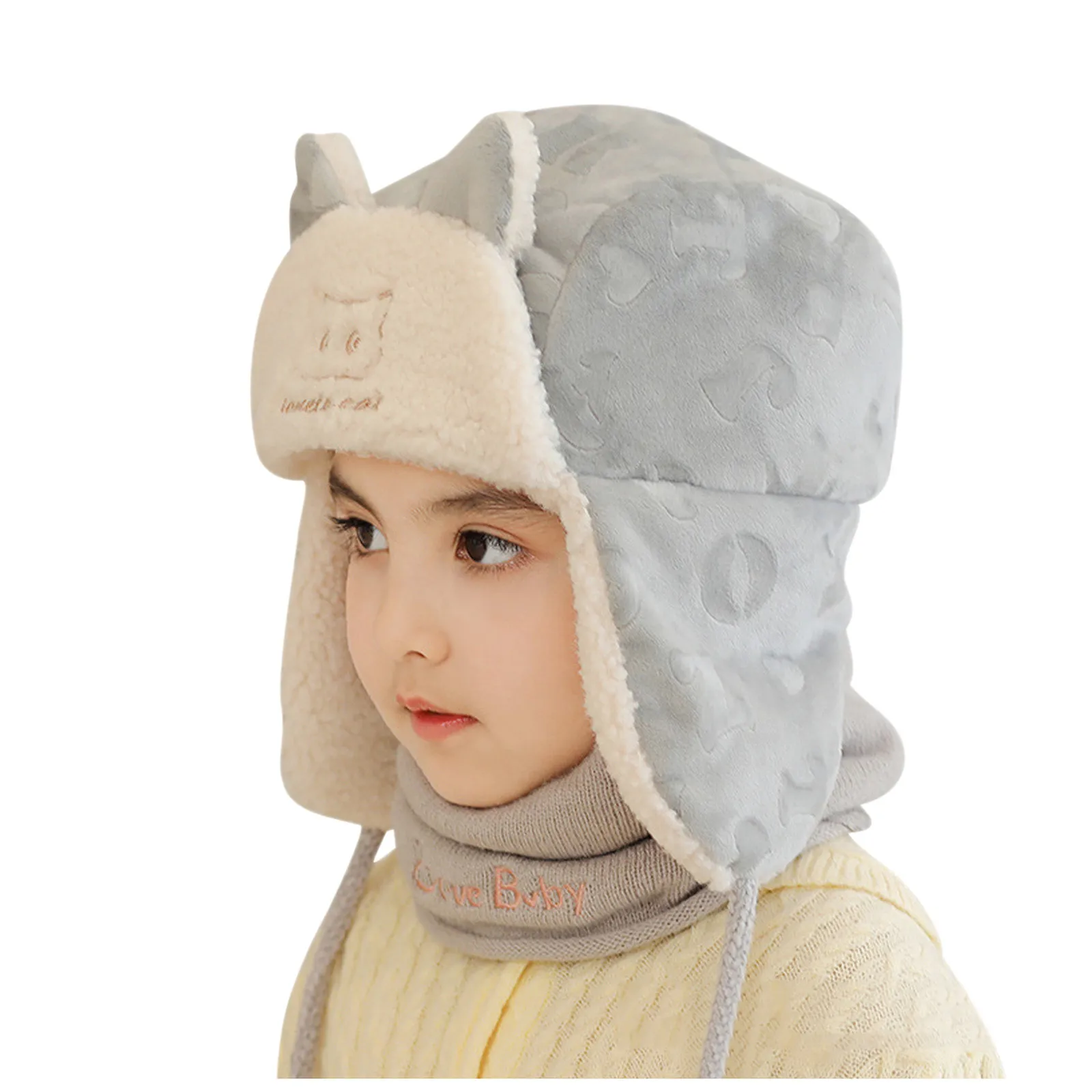 Children Hat Kids Windproof 2020 Winter Warm Simplicity Fleece Earflaps Protection Owl Print Hat+Neck Children Scarf Sets
Children Hat Kids Windproof 2020 Winter Warm Simplicity Fleece Earflaps Protection Owl Print Hat+Neck Children Scarf Sets