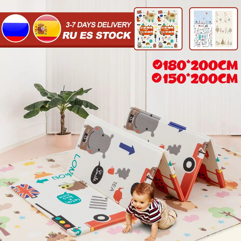 Игровой коврик, 150/180 см, детское одеяло для ползания, мягкий напольный ковер, складной детский игровой коврик, водонепроницаемый, нетоксичны...
Игровой коврик, 150/180 см, детское одеяло для ползания, мягкий напольный ковер, складной детский игровой коврик, водонепроницаемый, нетоксичны...