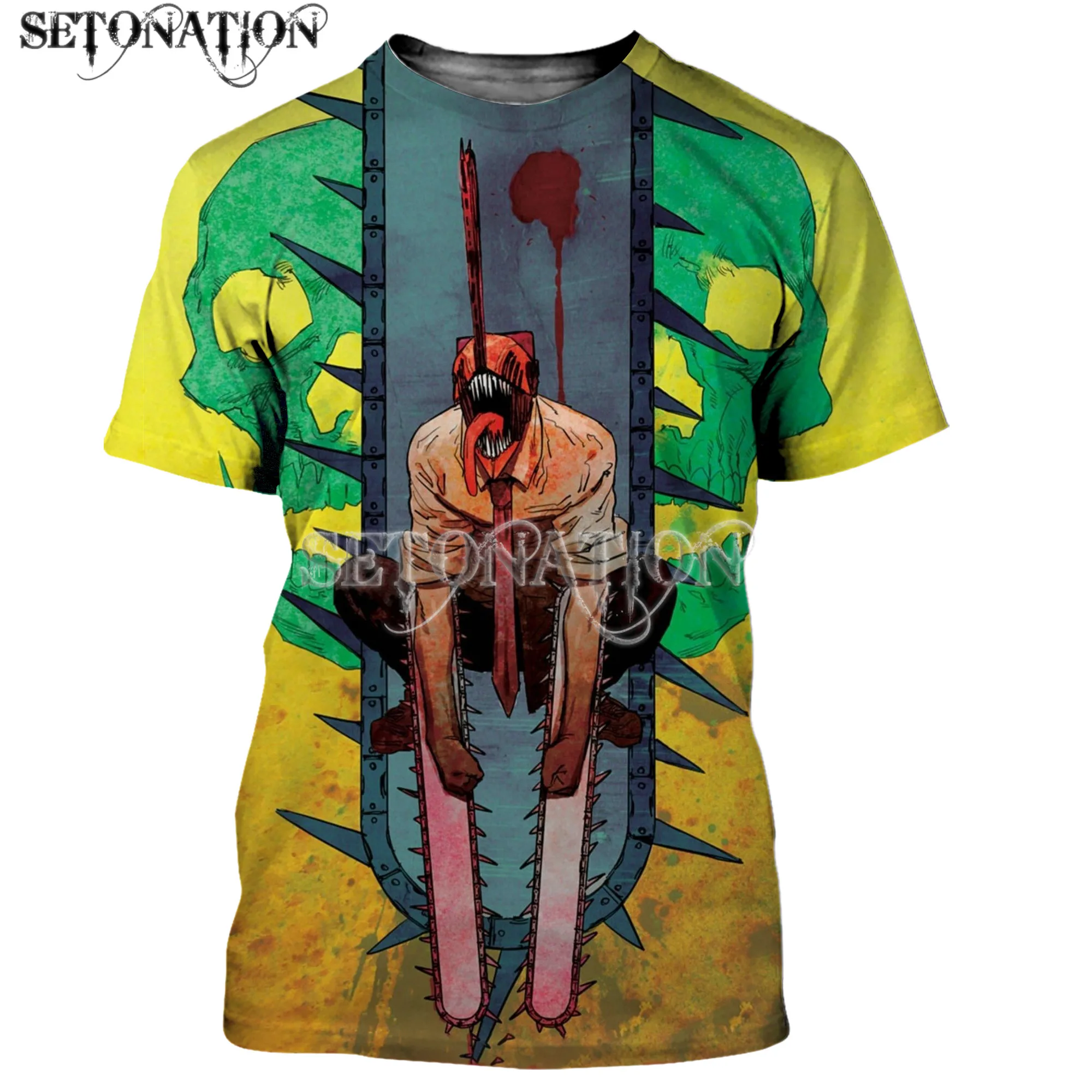 Chainsaw man men/women New fashion cool 3D printed t-shirts casual Harajuku style tshirt streetwear tops
Chainsaw man men/women New fashion cool 3D printed t-shirts casual Harajuku style tshirt streetwear tops