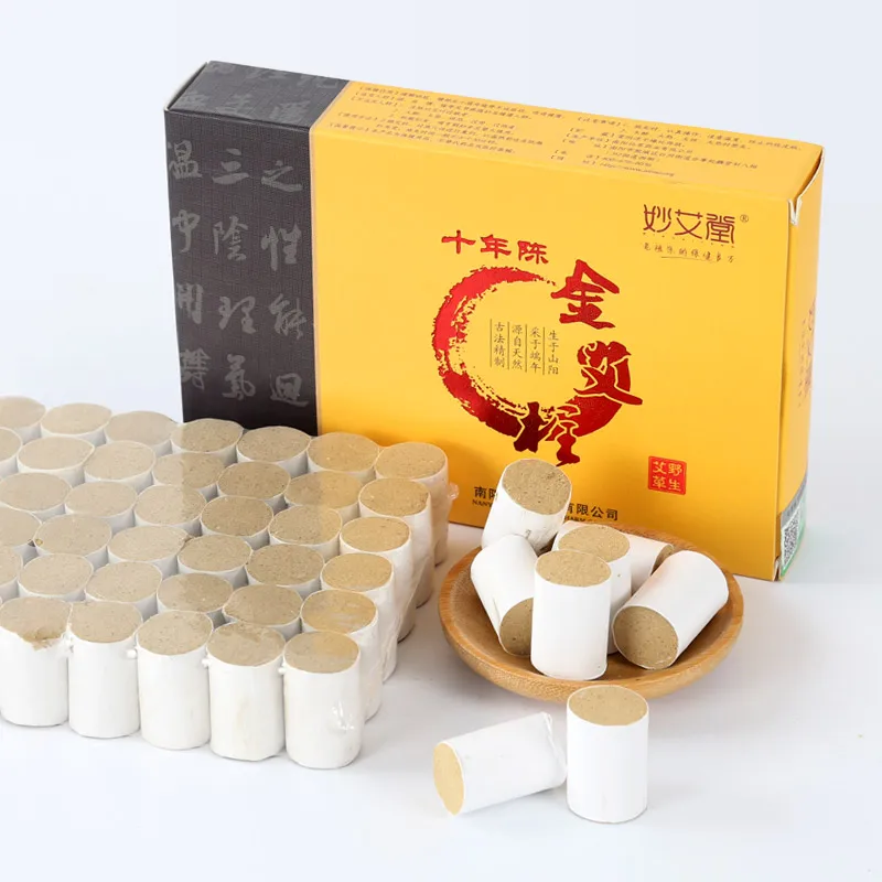 2 boxes 54pcs ten years moxibustion massage moxa Chen Aizhu with one copper moxa box SZ
2 boxes 54pcs ten years moxibustion massage moxa Chen Aizhu with one copper moxa box SZ