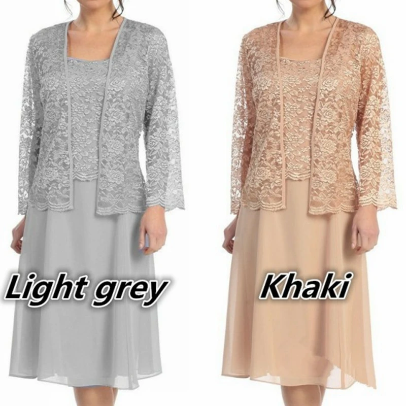 Two Piece Set Dress Women Lace Cardigan Summer Fashion Wrist Sleeve Plus Size Lace Pencil Dress Lugentolo
Two Piece Set Dress Women Lace Cardigan Summer Fashion Wrist Sleeve Plus Size Lace Pencil Dress Lugentolo