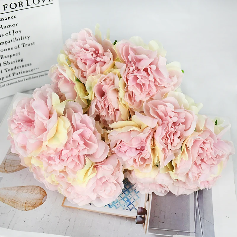 Artificial Silk Flower White Pink Hydrangea Bouquet Table Flower DIY Arrangement Wedding Home Decoration Centerpiece Fake Flower
Artificial Silk Flower White Pink Hydrangea Bouquet Table Flower DIY Arrangement Wedding Home Decoration Centerpiece Fake Flower