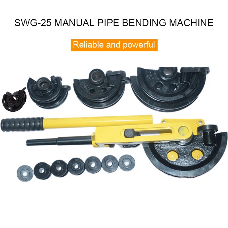 Manual Bending Tool Iron Pipe Copper Pipe Steel Pipe Aluminum Pipe Bender Bending Machine
Manual Bending Tool Iron Pipe Copper Pipe Steel Pipe Aluminum Pipe Bender Bending Machine