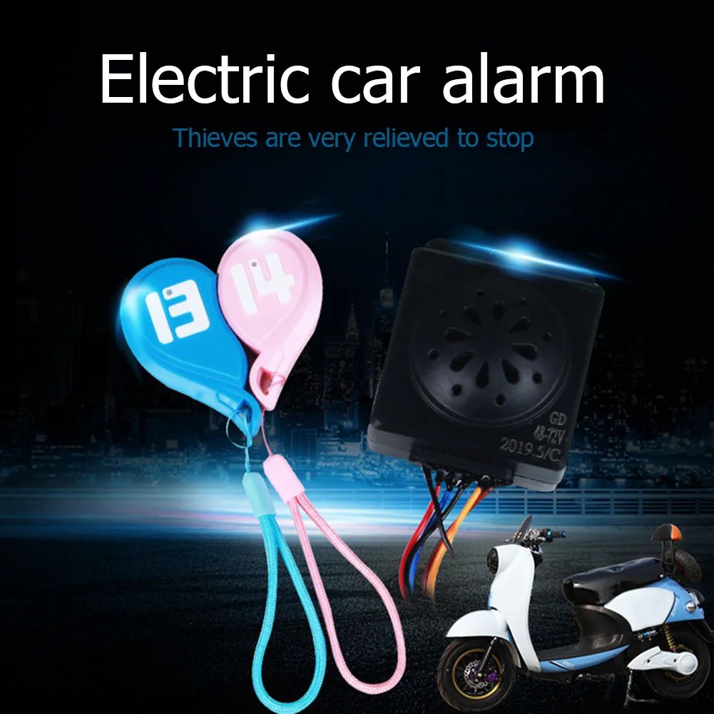 36-72V RC Electric Scooter Alarm Security System Waterproof Dustproof 110dB Moped Remote Control Anti-theft Alarm
36-72V RC Electric Scooter Alarm Security System Waterproof Dustproof 110dB Moped Remote Control Anti-theft Alarm